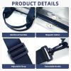 imageBAGAIL Clear Bag Stadium Approved Clear Tote Bag with Inner Pocket Transparent Travel Bag for Sports Event Concert WorkNavy