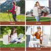 imageBAGAIL Travel Laptop Backpack Carry on with USB Port Luggage Bag for HolidayPinkBeige