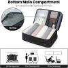 imageBAGAIL Travel Laptop Backpack Carry on with USB Port Luggage Bag for HolidayPinkBlack