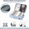 imageBAGAIL Travel Laptop Backpack Carry on with USB Port Luggage Bag for HolidayPinkLight Blue