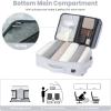 imageBAGAIL Travel Laptop Backpack Carry on with USB Port Luggage Bag for HolidayPinkLight Grey