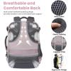 imageBAGAIL Travel Laptop Backpack Carry on with USB Port Luggage Bag for HolidayPinkPurple