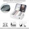 imageBAGAIL Travel Laptop Backpack Carry on with USB Port Luggage Bag for HolidayPinkWhite