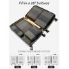 imageBagail Ultralight Packing Cubes 7 Set 3 Compression Packing Cubes 3 Packing Organizers with 1 Shoe BagBlack
