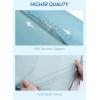 imageBagail Ultralight Packing Cubes 7 Set 3 Compression Packing Cubes 3 Packing Organizers with 1 Shoe BagDusty Blue