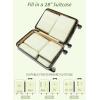 imageBagail Ultralight Packing Cubes 7 Set 3 Compression Packing Cubes 3 Packing Organizers with 1 Shoe BagMatcha