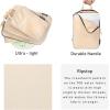imageBagail Ultralight Packing Cubes 7 Set 3 Compression Packing Cubes 3 Packing Organizers with 1 Shoe BagThe Beige