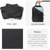 imageBagail Ultralight Packing Cubes 7 Set 3 Compression Packing Cubes 3 Packing Organizers with 1 Shoe BagThe Black