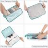 imageBagail Ultralight Packing Cubes 7 Set 3 Compression Packing Cubes 3 Packing Organizers with 1 Shoe BagThe Leaf