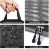 imageBAGAIL 4 Set6 Set Ultralight Compression Packing Cubes Packing Organizer for Travel Accessories Luggage Suitcase Backpack70D 4Set Mesh Black