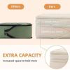 imageBAGAIL 4 Set6 Set8 Set Compression Packing Cubes Travel Accessories Expandable Packing OrganizersHalfMesh8DustyBlue05Beige