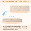 imageBAGAIL 4 Set6 Set8 Set Compression Packing Cubes Travel Accessories Expandable Packing OrganizersHalfMesh8DustyBlue06Beige