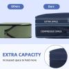 imageBAGAIL 4 Set6 Set8 Set Compression Packing Cubes Travel Accessories Expandable Packing OrganizersHalfMesh8DustyBlue06Navy
