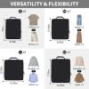 imageBAGAIL 4 Set6 Set8 Set Compression Packing Cubes Travel Accessories Expandable Packing OrganizersHalfMesh8DustyBlue4Black