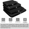 imageBAGAIL 4 Set6 Set8 Set Compression Packing Cubes Travel Accessories Expandable Packing OrganizersHalfMesh8DustyBlue4Black