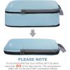 imageBAGAIL 4 Set6 Set8 Set Compression Packing Cubes Travel Accessories Expandable Packing OrganizersHalfMesh8DustyBlue4Dusty Blue