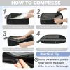 imageBAGAIL 4 Set6 Set8 Set Compression Packing Cubes Travel Accessories Expandable Packing OrganizersHalfMesh8DustyBlue6Black