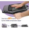 imageBAGAIL 4 Set6 Set8 Set Compression Packing Cubes Travel Accessories Expandable Packing OrganizersHalfMesh8DustyBlue6Dark Grey