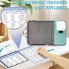imageBAGAIL 4 Set6 Set8 Set Compression Packing Cubes Travel Accessories Expandable Packing OrganizersHalfMesh8DustyBlue8Dusty Blue