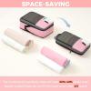 imageBAGAIL 4 Set6 Set8 Set Compression Packing Cubes Travel Accessories Expandable Packing OrganizersHalfMesh8DustyBlue8Pink