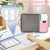 imageBAGAIL 4 Set6 Set8 Set Compression Packing Cubes Travel Accessories Expandable Packing OrganizersHalfMesh8DustyBlue8Pink