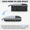 imageBAGAIL 4 Set6 Set Compression Packing Cubes for Travel Compressible Packing Organizers Travel Accessories for Luggage SuitcaseBlack
