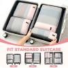 imageBAGAIL 4 Set6 Set Compression Packing Cubes for Travel Compressible Packing Organizers Travel Accessories for Luggage SuitcasePink