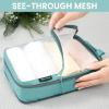 imageBAGAIL 4 Set6 Set Ultralight Compression Packing Cubes Packing Organizer for Travel Accessories Luggage Suitcase Backpack6Dusty Blue