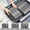 imageBAGAIL 4 Set6 Set Ultralight Compression Packing Cubes Packing Organizer for Travel Accessories Luggage Suitcase Backpack6Jet Black