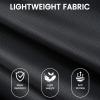 imageBAGAIL 4 Set6 Set Ultralight Compression Packing Cubes Packing Organizer for Travel Accessories Luggage Suitcase Backpack6Jet Black