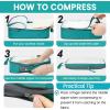 imageBAGAIL 4 Set6 Set Ultralight Compression Packing Cubes Packing Organizer for Travel Accessories Luggage Suitcase Backpack6Teal