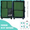 imageBAGAIL 4 Set6 Set Ultralight Compression Packing Cubes Packing Organizer for Travel Accessories Luggage Suitcase BackpackArmy Green