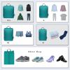 imageBAGAIL 4 Set6 Set Ultralight Compression Packing Cubes Packing Organizer for Travel Accessories Luggage Suitcase BackpackTeal
