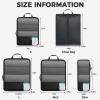 imageBAGAIL 5 Set6 Set Ultralight Compression Packing Cubes Travel Accessories Expandable Packing Organizers6Jet Black