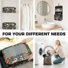 imageBAGAIL 9 Set Packing Cubes Luggage Packing Organizers for Travel AccessoriesBlack floral