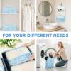 imageBAGAIL 9 Set Packing Cubes Luggage Packing Organizers for Travel AccessoriesBlue paisley