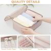 imageBAGAIL 9 Set Packing Cubes Luggage Packing Organizers for Travel AccessoriesCream