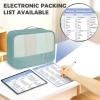 imageBAGAIL 9 Set Packing Cubes Luggage Packing Organizers for Travel AccessoriesDusty Blue
