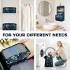 imageBAGAIL 9 Set Packing Cubes Luggage Packing Organizers for Travel AccessoriesNavy leaf