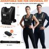 imageBAGAIL Adjustable Weighted Vest for Men ampamp Women  20lbs30lbs40lbs Removable Iron Weights Heavy Duty Fitness Vest for Strength Training Walking Running Home Workouts30 lb
