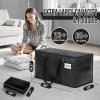 imageBAGAIL Heavy Duty Moving Bags with Strong Handle Extra Large Moving Boxes Storage Tote for Clothes College Moving SuppliesBlue 4 PackBlack