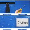 imageBAGAIL Heavy Duty Moving Bags with Strong Handle Extra Large Moving Boxes Storage Tote for Clothes College Moving SuppliesBlue 4 PackBlue