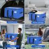 imageBAGAIL Heavy Duty Moving Bags with Strong Handle Extra Large Moving Boxes Storage Tote for Clothes College Moving SuppliesBlue 4 PackBlue