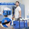 imageBAGAIL Heavy Duty Moving Bags with Strong Handle Extra Large Moving Boxes Storage Tote for Clothes College Moving SuppliesBlue 4 PackBlue