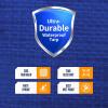 imageBAGAIL Mattress Bags for Moving Mattress Covers with Heavy Duty Handles Reusable Mattress Storage Bag for Moving SuppliesBlue QueenNavy