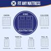 imageBAGAIL Mattress Bags for Moving Mattress Covers with Heavy Duty Handles Reusable Mattress Storage Bag for Moving SuppliesBlue QueenNavy
