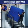 imageBAGAIL Mattress Bags for Moving Mattress Covers with Heavy Duty Handles Reusable Mattress Storage Bag for Moving SuppliesBlue QueenNavy