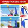 imageBAGAIL Volleyball Net 12ft20ft Portable Volleyball Net for Backyard  Adjustable Height HeavyDuty Frame Freestanding Design  Portable OutdoorIndoor Volleyball Set with Carry Bag12ft