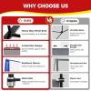 imageBAGAIL Volleyball Net 12ft20ft Portable Volleyball Net for Backyard  Adjustable Height HeavyDuty Frame Freestanding Design  Portable OutdoorIndoor Volleyball Set with Carry Bag12ft