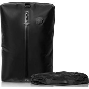 imageBAGAIL TPU Vacuum Bag for Travel Reusable Compression Bag with IPX8 Waterproof Zipper Save Space for Suitcase Backpack and Carry on White Large With PumpBLACK